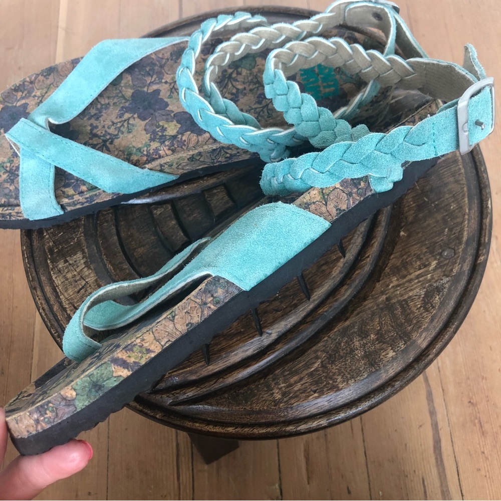 Muk Luks Estelle Sandal in Jade | Sz 10 - Picture 8 of 12